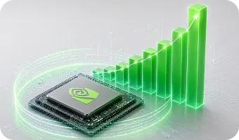 Carta pertumbuhan saham NVIDIA